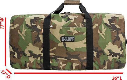 Heavy Duty Cargo Duffel Large Sport Gear Drum Set Equipment Hardware Travel Bag Rooftop Rack Bag